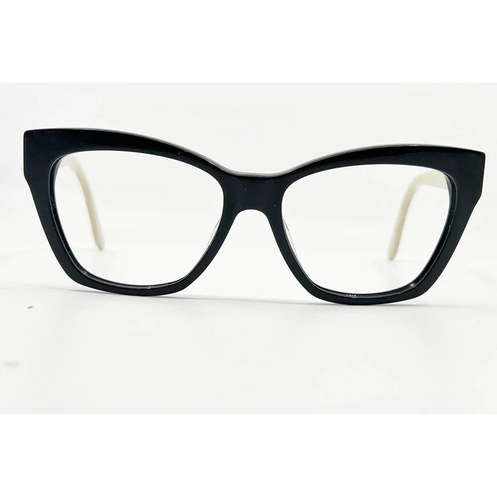 Kirkland Signature Eyeglasses Womens Black Cat Eye Lake Como 54-16-140